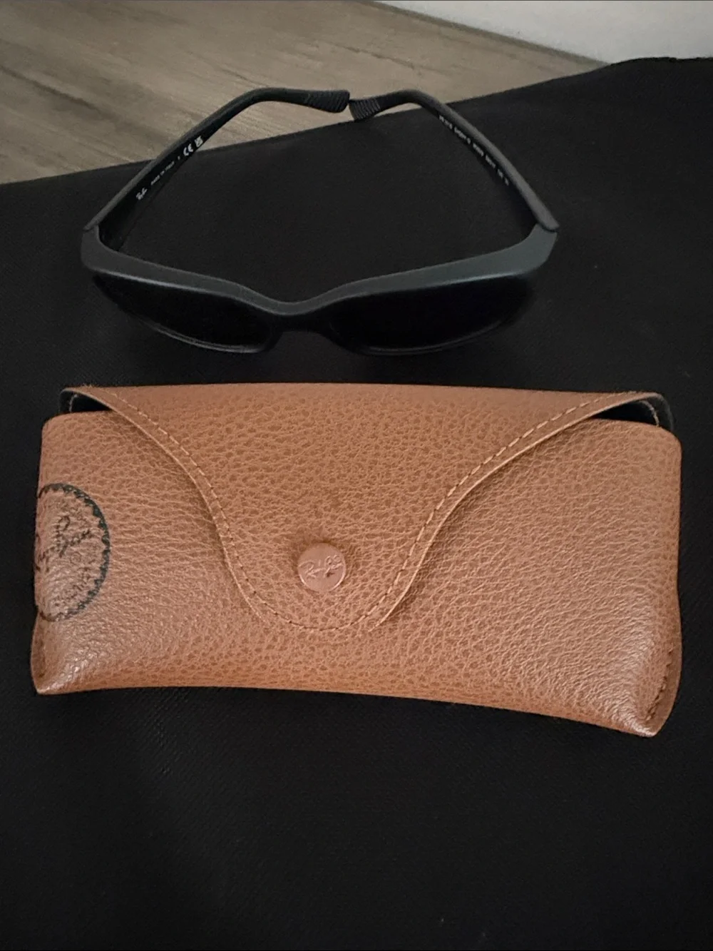 Ray-Ban Black Wrap Sunglasses
